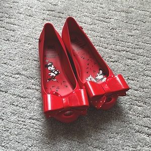 Mini Melissa Steamboat Willie Shoes
